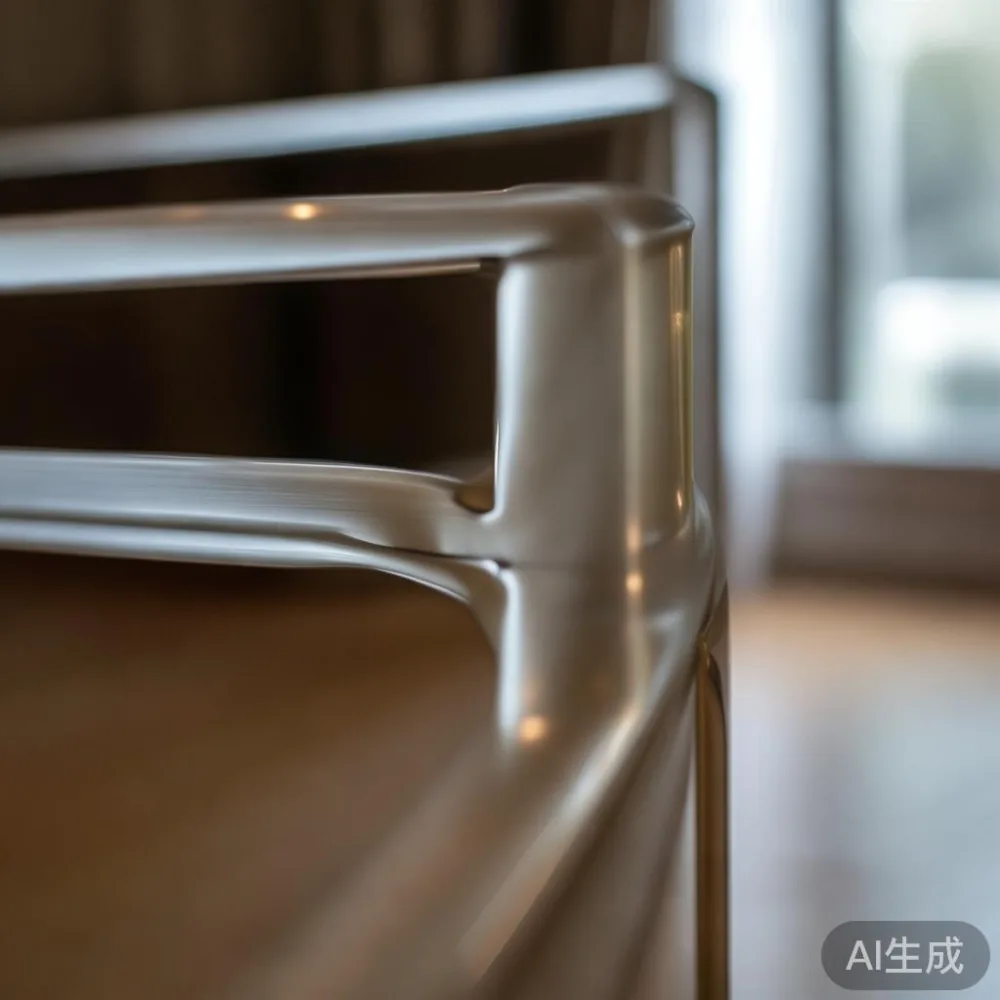 Sleek metal bed frame from MIDHILL for small Singapore bedrooms