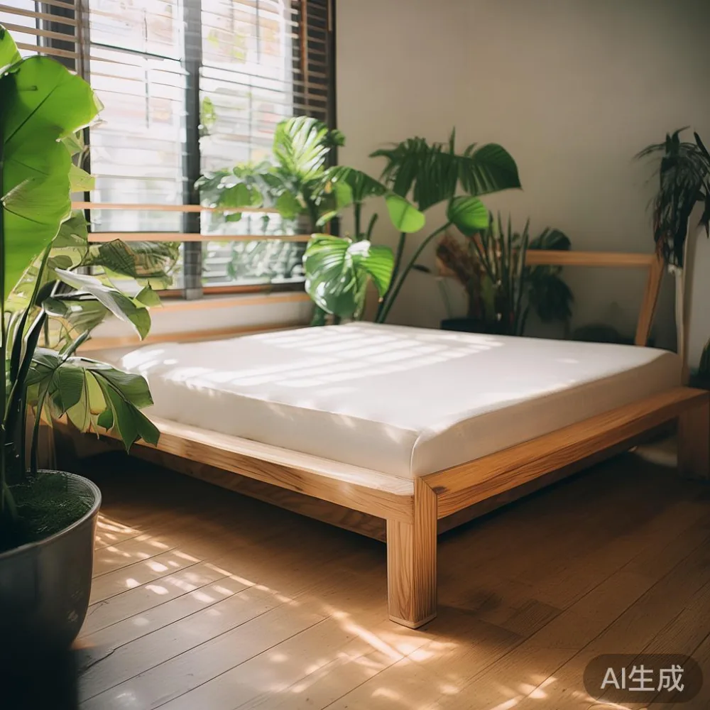 How to Choose the Right Size for a Singapore HDB Living Room — corner of a small condo apartment with wooden fl
