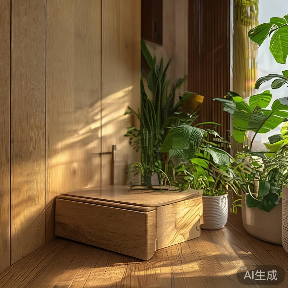 How to Choose the Right Size for a Singapore HDB Living Room — corner of a small condo apartment with wooden fl