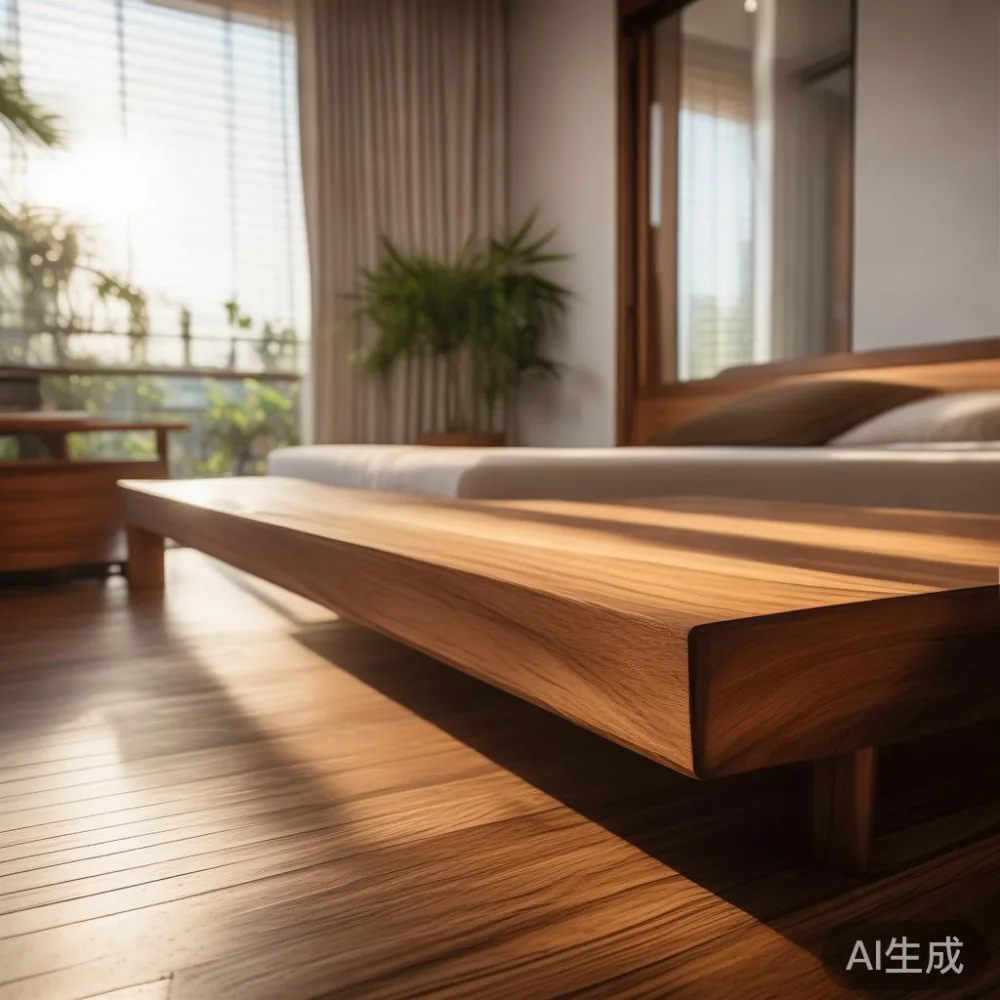 Working through Solid Wood Warranties: Protecting Your Investment in Singap — in a sunlit Singapore HDB living room, morning l