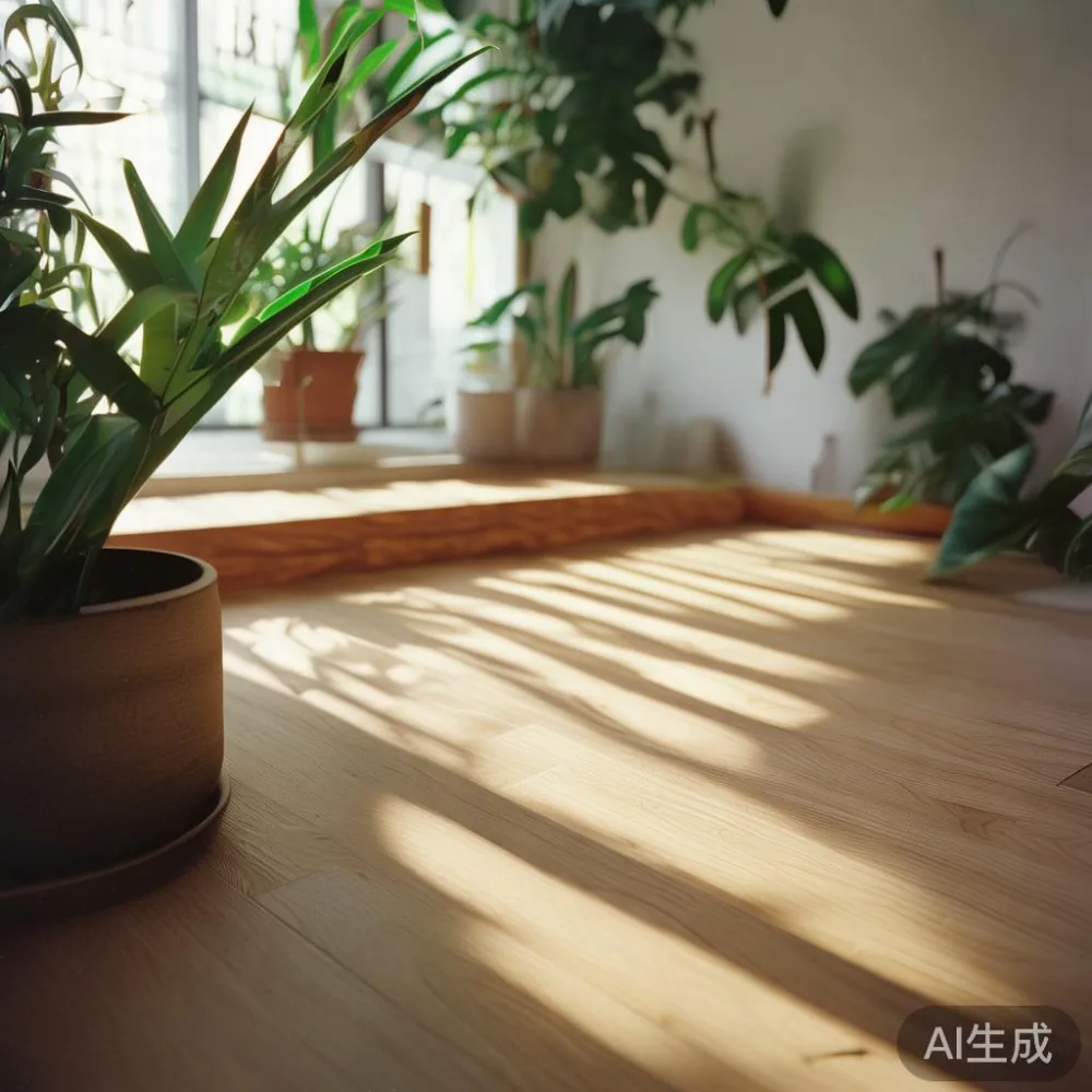 How to Choose the Right Size for a Singapore HDB Living Room — corner of a small condo apartment with wooden fl