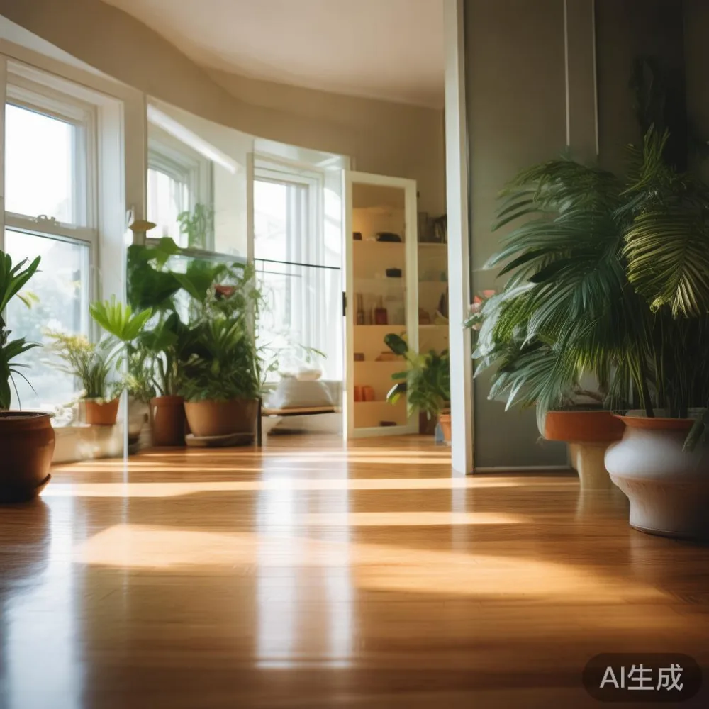 What to Check Before Buying a Sofa You Cannot Sit On — corner of a small condo apartment with wooden fl